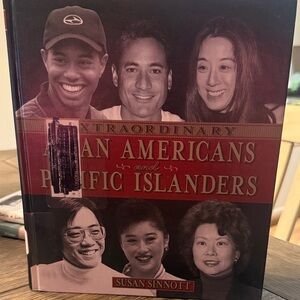 Scholastic Extraordinary People Book - Red and Black Cover